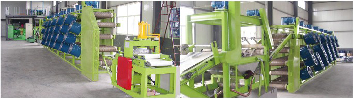 網帶式膠(jiāo)片冷卻機 網帶式膠片冷(lěng)卻機