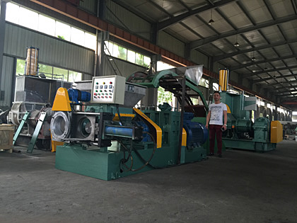 密煉擠出濾膠生產線 密煉(liàn)擠出濾膠生產(chǎn)線