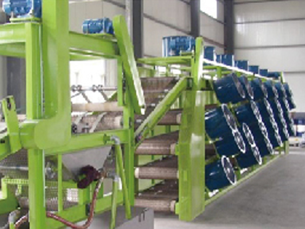 網(wǎng)帶式膠片冷卻機 網(wǎng)帶(dài)式膠片冷卻機