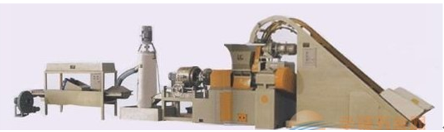 連續(xù)密煉機+單螺杆擠出(chū)造粒機組 連續密煉機+單螺杆擠出造粒機組