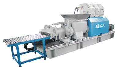 雙螺(luó)杆混(hún)煉擠出片機 雙螺杆混煉擠出片機