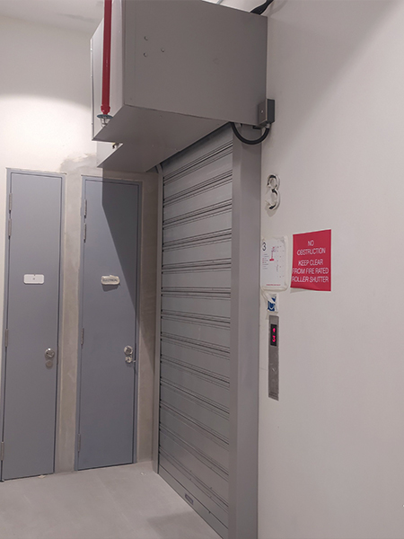 EN歐標鋼質防火隔熱2H卷簾門 EN鋼質防火卷簾門