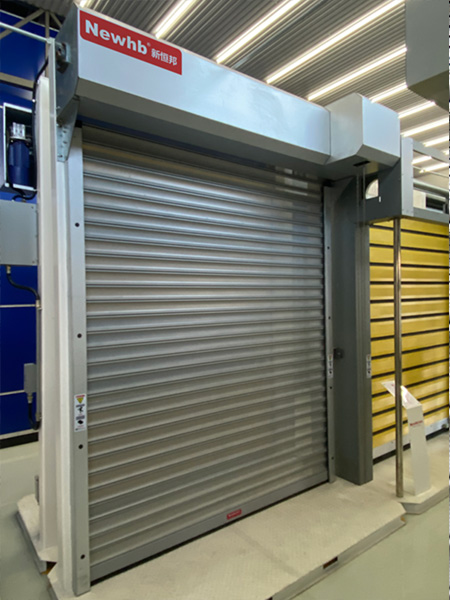 衝孔鋼質抗風卷簾門