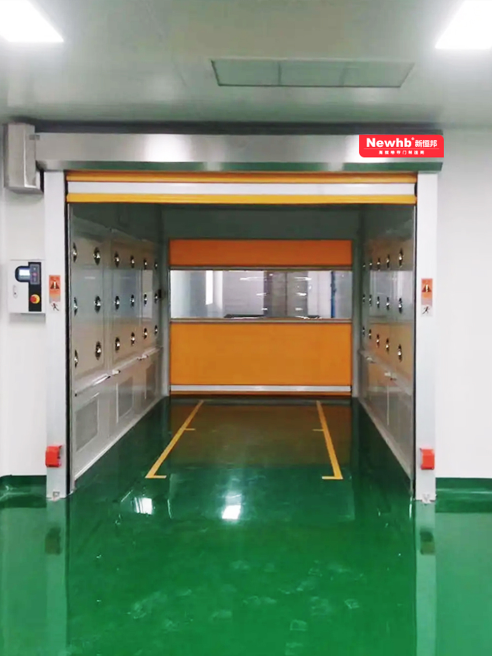 快速卷簾門風淋室 風淋室快速卷簾門