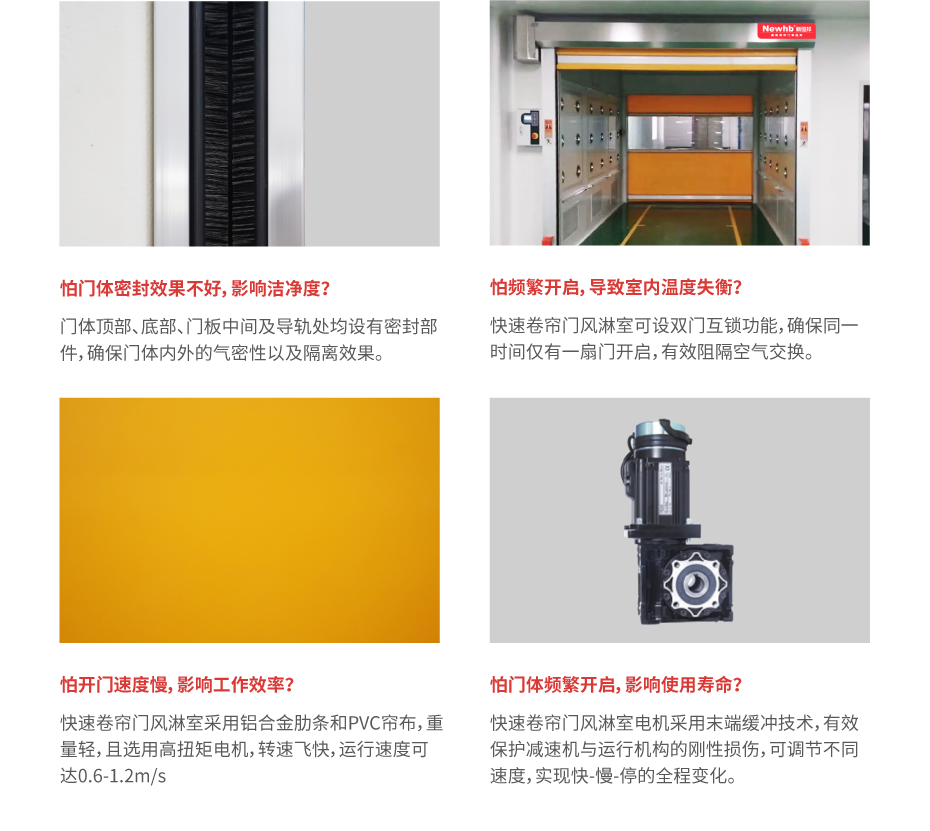 快速卷簾門特性（xìng）