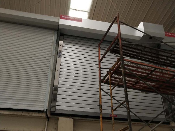 鋼質複合型防火卷簾門走進（jìn）無錫必達福