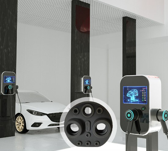 新能源（充（chōng）電樁）矽膠（jiāo）產品